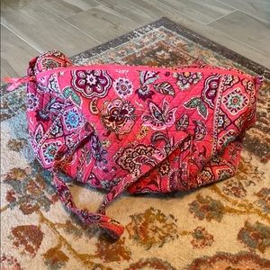 Vera Bradley Large Duffel - Retired Pink Paisley